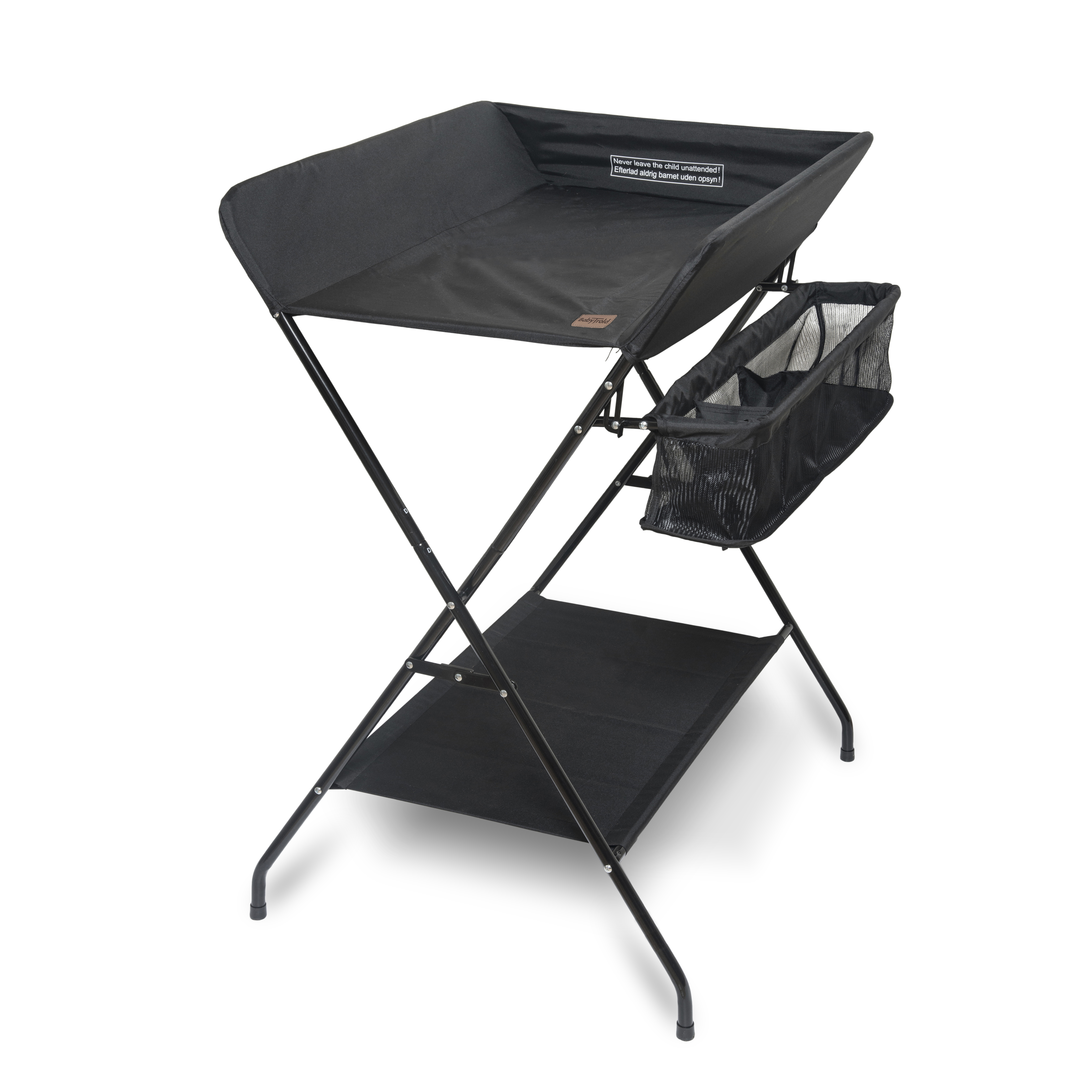 BabyTrold Vera Wickeltisch, schwarz Mobile Wickeltische Onlinekids.de