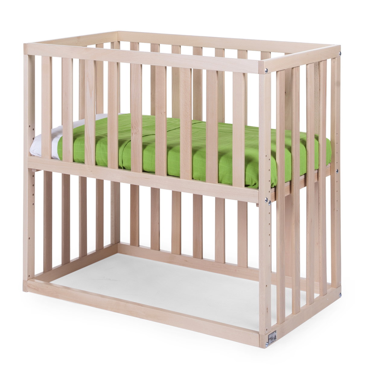 Childwood by Childhome Bedside Crib / Beistellbett, Naturfarben