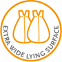 Extra Wide Lying Surface